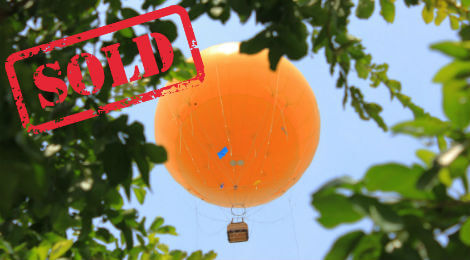 used 5 passenger Tethered Helium Balloon $50,000